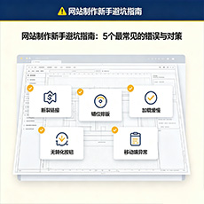 伊春建站-网站制作新手避坑指南：5个最常见的错误与对策