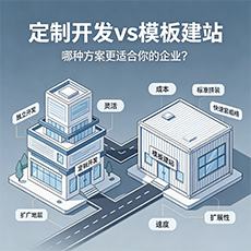 伊春建站-定制开发vs模板建站:哪种方案更适合你的企业?