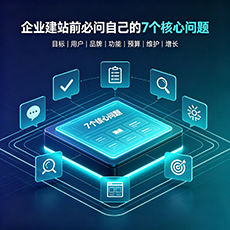 丰林建站-企业建站前必问的7个核心问题 - 网站建设规划指南