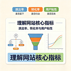 伊春建站-理解网站核心指标:跳出率、转化率与用户粘性