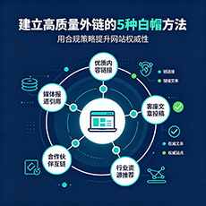 伊春建站-建立高质量外链的5种白帽方法